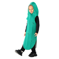 Kinder Eingelegte Gurke Cosplay Kostüm Outfits Halloween Karneval Kostüm