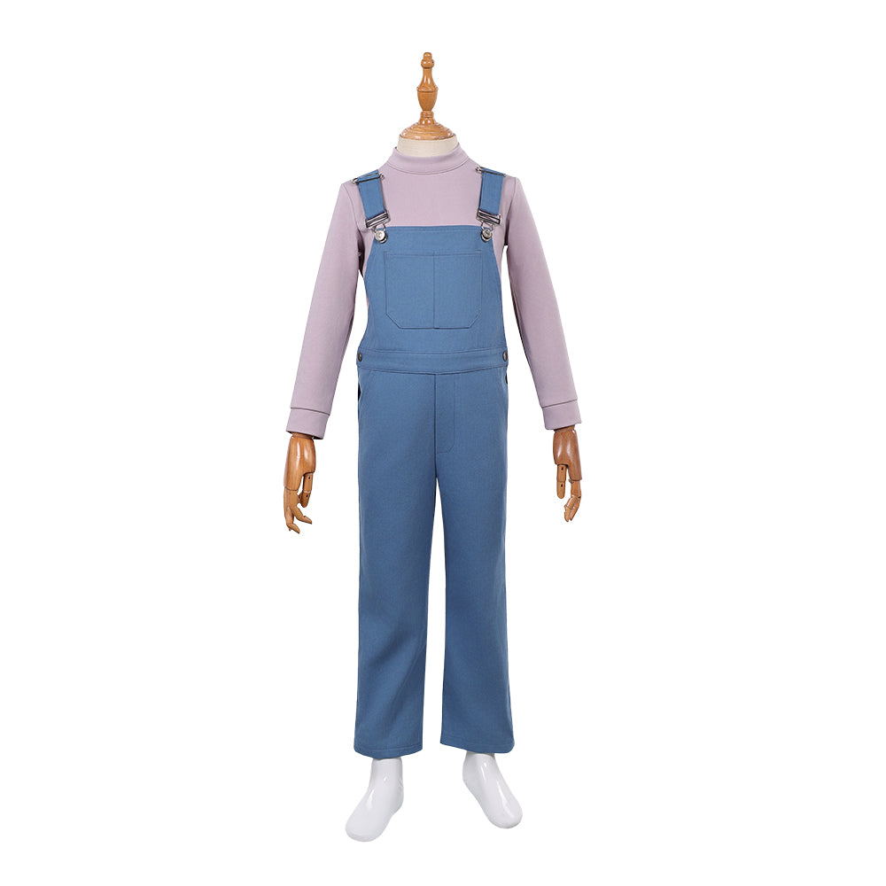 Kinder Eleven Stranger Things Cosplay-Kostüm für Halloween Karneval Partys