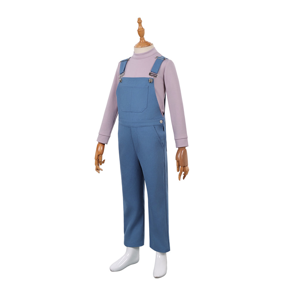 Kinder Eleven Stranger Things Cosplay-Kostüm für Halloween Karneval Partys
