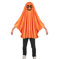 Kinder Halloween Kürbis Gespenst Umhang Cosplay Kostüm Halloween Karneval Party Anzug