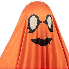 Kinder Halloween Kürbis Gespenst Umhang Cosplay Kostüm Halloween Karneval Party Anzug