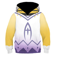 Kinder Hazbin Hotel adam Cosplay Hoodie 3D Druck Sweatshirt mit Kapuze Streetwear Pullover