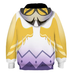 Kinder Hazbin Hotel adam Cosplay Hoodie 3D Druck Sweatshirt mit Kapuze Streetwear Pullover