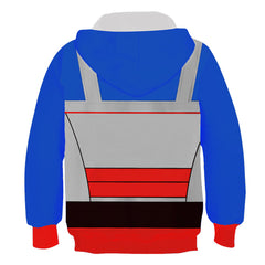 Kinder Henry Danger Henry 3D -Druck Cosplay Kostüm Zip Up Hoodie