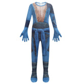 Kinder Jumpsuit Black Myth: Wukong Cosplay Kostüm Outfits Halloween Karneval Anzug