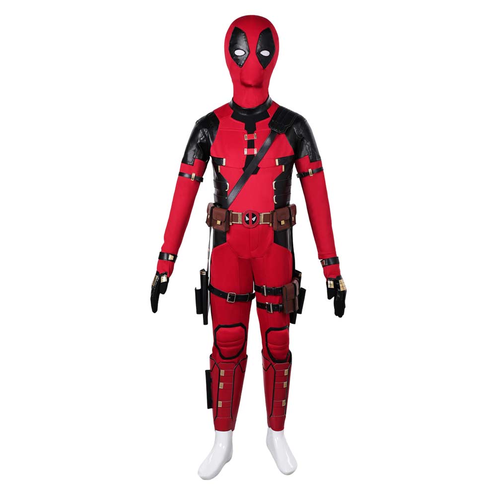 Kinder Jumpsuit Cosplay Kostüm Outfits Halloween Karneval Anzug cos Wade Deadpool Dead