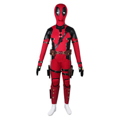 Kinder Jumpsuit Cosplay Kostüm Outfits Halloween Karneval Anzug cos Wade Deadpool Dead