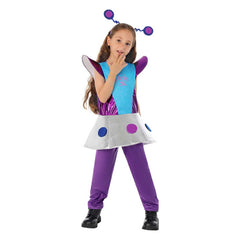 Kinder Kostüm für Aliens Cosplay Kostüm Halloween Karneval Party Anzug