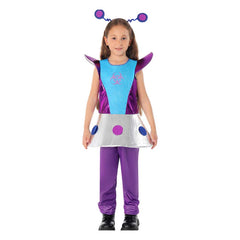 Kinder Kostüm für Aliens Cosplay Kostüm Halloween Karneval Party Anzug