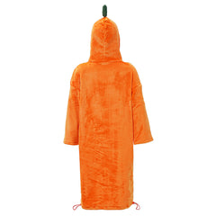 Kinder Kürbiskostüm orange Pyjama Halloween Karenval Mottoparty Outfit