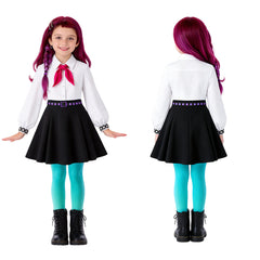 Kinder Mädchen Billie Hexed Cosplay-Kostüm für Halloween, Karneval und Partys