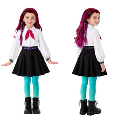 Kinder Mädchen Billie Hexed Cosplay-Kostüm für Halloween, Karneval und Partys