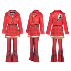 Kinder Mädchen Cosplay-Kostüm für Halloween, Karneval und Partys Descendants Wicked Wonderland Red