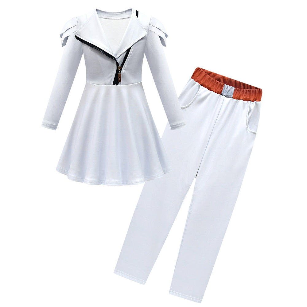 Kinder Mädchen der BAD GUYS Mr. Wolf Cosplay Kostüm Halloween Karneval Party Anzug