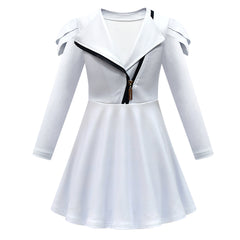 Kinder Mädchen der BAD GUYS Mr. Wolf Cosplay Kostüm Halloween Karneval Party Anzug