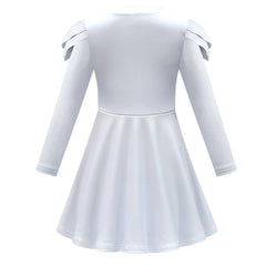 Kinder Mädchen der BAD GUYS Mr. Wolf Cosplay Kostüm Halloween Karneval Party Anzug