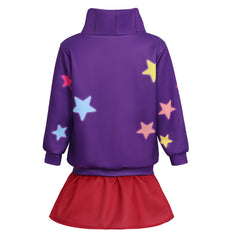 Kinder Mädchen Gravity Falls Cosplay-Kostüm für Halloween, Karneval oder Partys Mabel