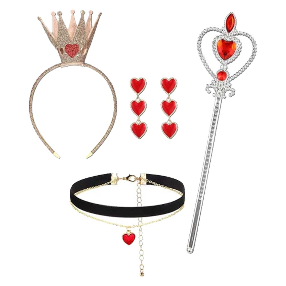 Kinder Mädchen Halloween Karneval Kostüm Zubehör Krone Stirnband