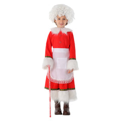 Kinder Mädchen Halloween Karneval Party Anzug Troy Escamilla Weihnachten Cosplay Kostüm