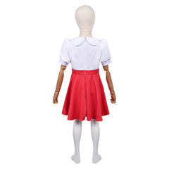 Kinder Mädchen Kleid Das doppelte Lottchen Lottie Cosplay Kostüm Halloween Karneval Party