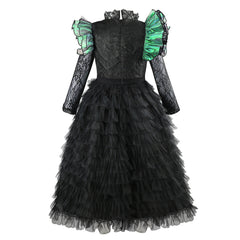 Kinder Mädchen Kleid Elphaba wiked Cosplay Kostüm Halloween Karneval Party Anzug