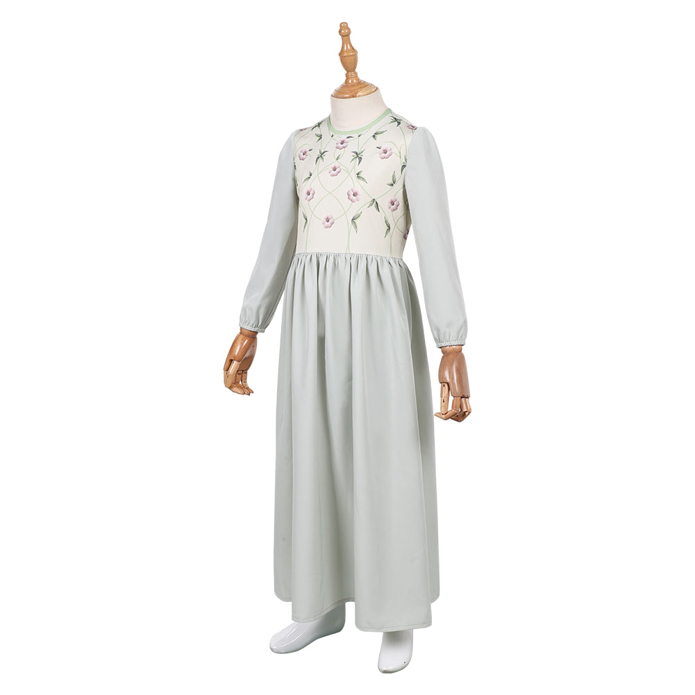 Kinder Mädchen Kleid Gritta von Rattenzuhausbeiuns Gritta Cosplay Kostüm Halloween Karneval Party Anzug