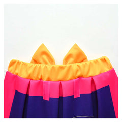 Kinder Mädchen Kleid Kpop Demon Hunters Huntrix Rumi Cosplay Kostüm Halloween Karneval Party Anzug