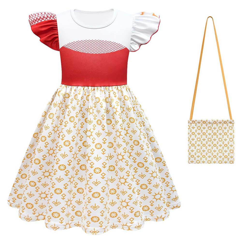 Kinder Mädchen Kleid Zombies Cosplay Kostüm Halloween Karneval Party Anzug Addiso