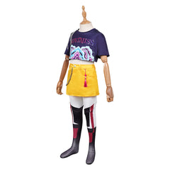 Kinder Mädchen Kpop Demon Hunters Mira Cosplay Kostüm Halloween Karneval Party Anzug cosplay