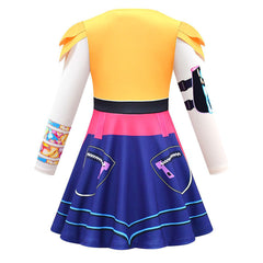 Kinder Mädchen Kpop Demon Hunters Rumi Cosplay Kostüm Halloween Karneval Party Anzug