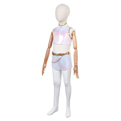 Kinder Mädchen Kpop Demon Hunters Rumi Cosplay Kostüm Halloween Karneval Party Overall Huntrix