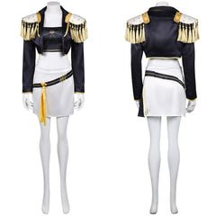Kinder Mädchen Mila Kpop Demon Hunters Cosplay Kostüm Halloween Karneval Party Outfit