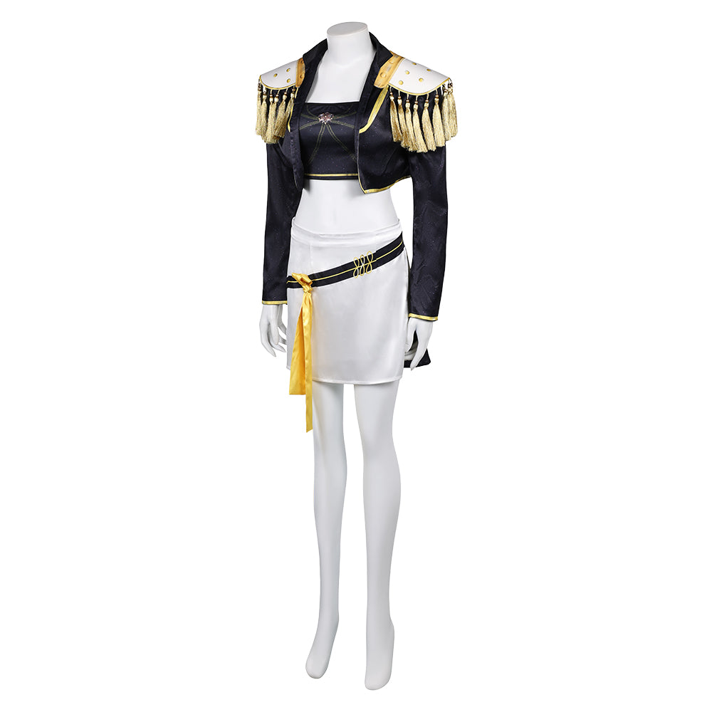 Kinder Mädchen Mila Kpop Demon Hunters Cosplay Kostüm Halloween Karneval Party Outfit