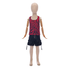 Kinder Mädchen Nikki Freeman rot Kostüm Set Nikki Cosplay Outfit