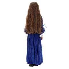 Kinder Mädchen Renaissance kleid im Französischen Vintage Stil Langes Mittelalterliches Kostüm Halloween cosplay