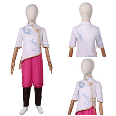 Kinder Mädchen Spellbound Prinzessin Ellian Cosplay Kostüm Outfits Halloween Karneval Anzug