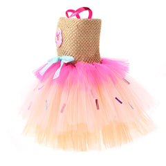 Kinder Mädchen tutu Kleid Cosplay Kostüm Outfits Halloween Karneval Anzug Sweet Donut