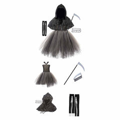 Kinder Mädchen tutu Kleid Halloween Erntemaschine Cosplay Kostüm Kostüme Halloween Karneval Anzug
