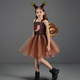 Kinder Mädchen tutu Kleid kleine Schnecke Cosplay Kostüm Halloween Karneval Party Anzug