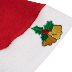 Kinder Mädchen Weihnachtskostüm mit roter Weste Rock und Ohren Cosplay Kostüm Party