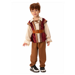 Kinder mittelalterliche Retro-Party Bühnenauftritt Cosplay Kostüm Outfits Halloween Karneval Anzug