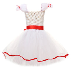 Kinder Mödchen tutu Kleid Cosplay Kostüm Halloween Karneval Party Anzug Annabelle