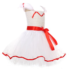 Kinder Mödchen tutu Kleid Cosplay Kostüm Halloween Karneval Party Anzug Annabelle
