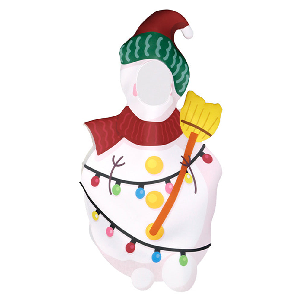 Kinder Schneemann-Cosplay-Kostüm für Halloween und Karnevalspartys