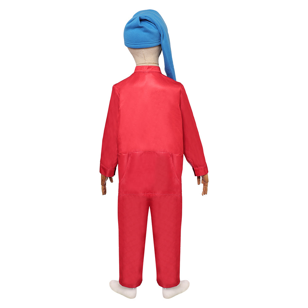 Kinder Schneewittchen Zwerg Cosplay Kostüm Outfits Halloween Karneval Anzug Zwerg