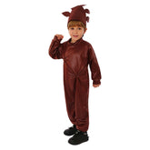 Kinder Schokoladensauce Jumpsuit Cosplay Kostüm Outfits Halloween Karneval Anzug