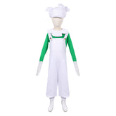 Kinder Super Mario Luigi Cosplay-Kostüm für Halloween Karneval und Partys