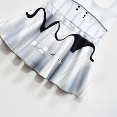 Kinder SW Imperial Stormtrooper Kleid Cosplay Kostüm Outfits Halloween Karneval Anzug