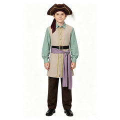 Kinder The Backrooms Captain Clark Cosplay-Kostüm für Halloween und Karnevalspartys