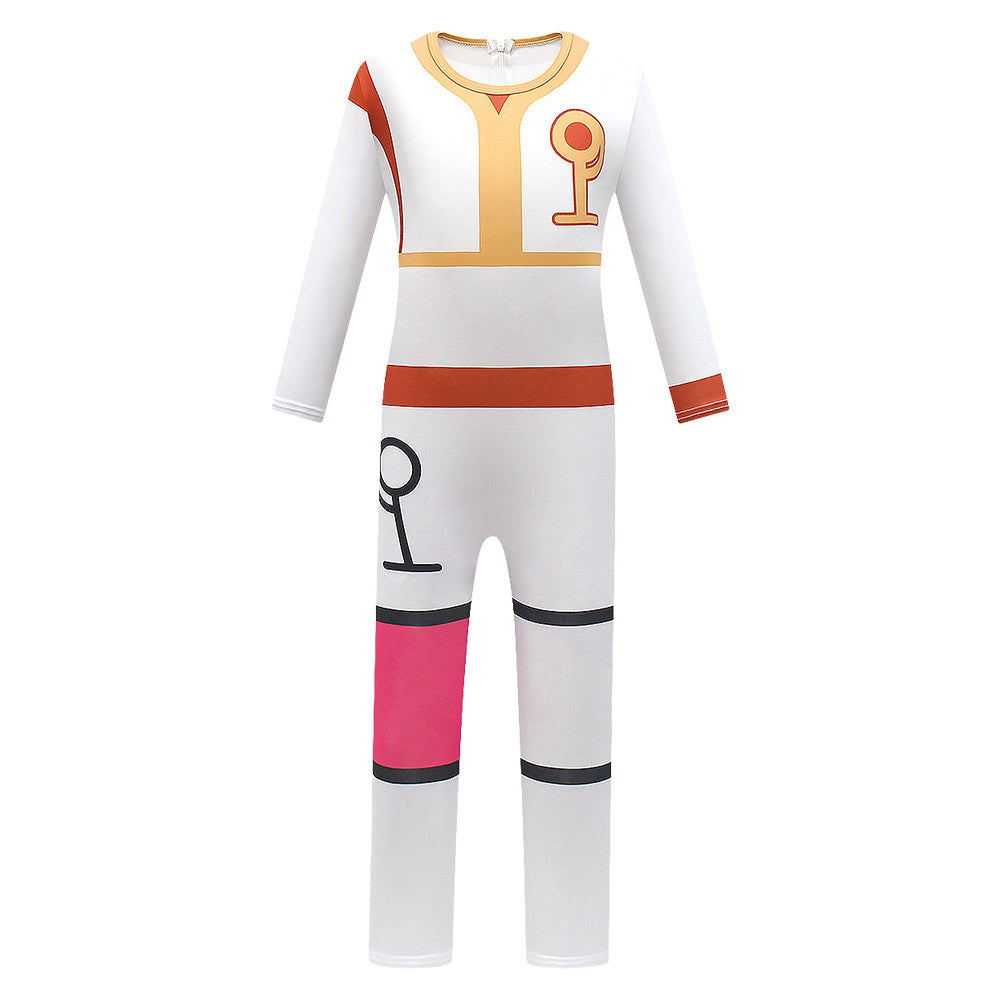 Kinder Zed Zombies 4 Jumpsuit Cosplay Kostüm Halloween Karneval Party Anzug